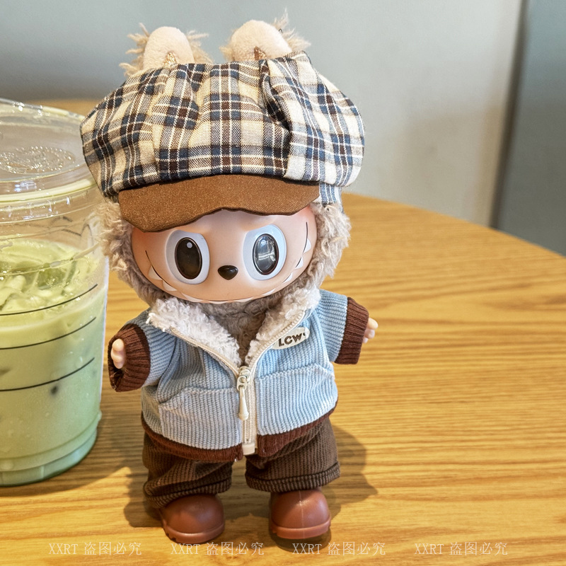 Labubu anime 17cm doll change clothes (only clothes)