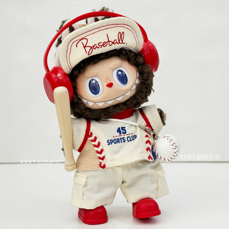 Labubu anime 17cm doll change clothes (only clothes)