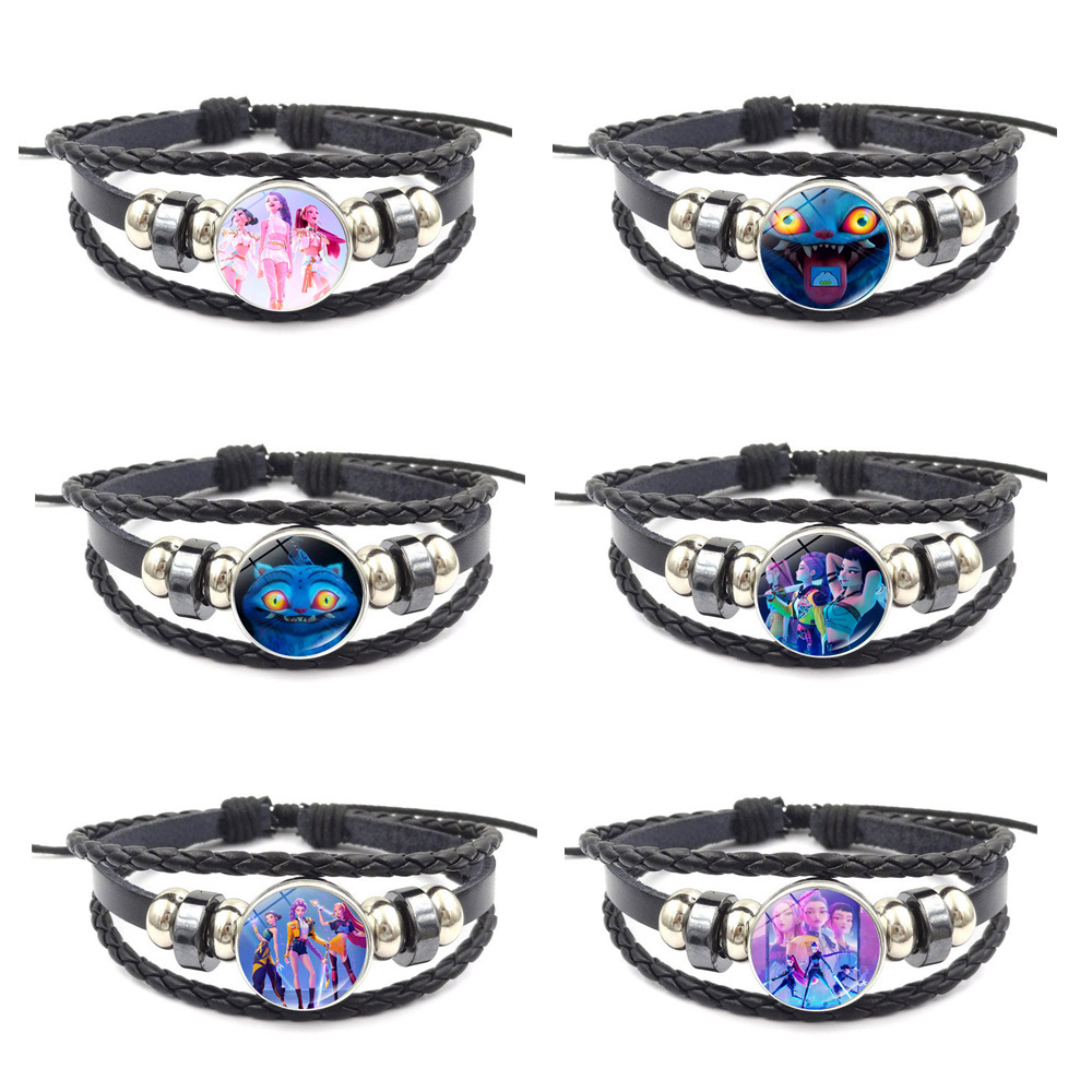 Kpop demon hunters anime bracelet