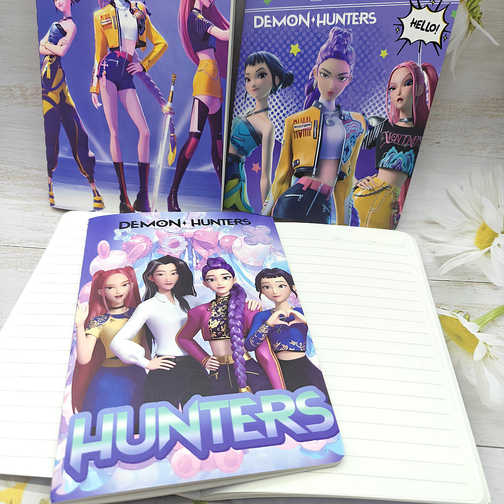 Kpop demon hunters anime notebook 10 pcs a set