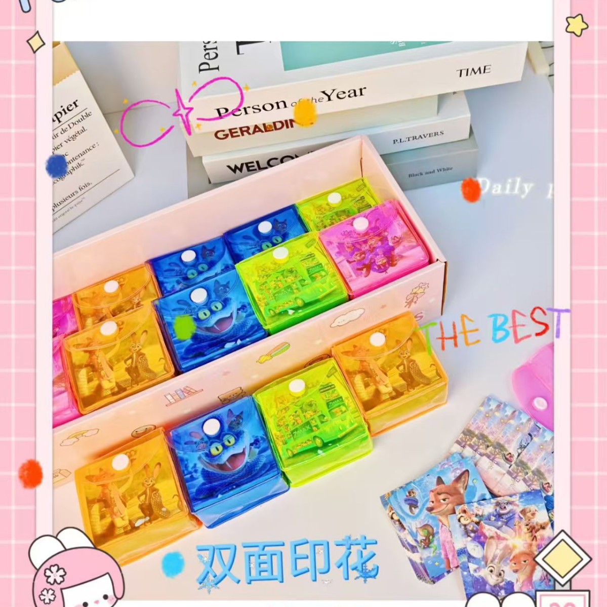 Zootopia anime sticky note 10 pcs a set