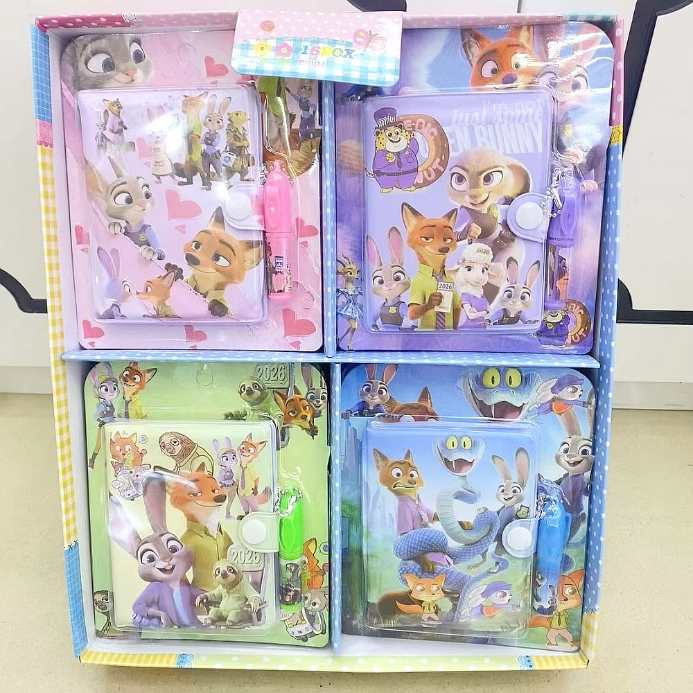 Zootopia anime notebook 16 pcs a set
