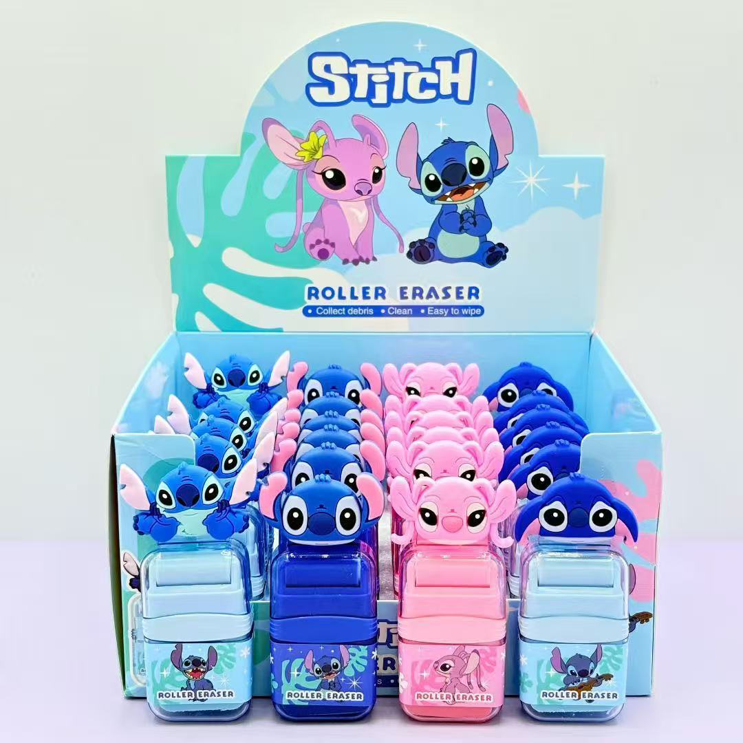 stitch anime eraser 24 pcs a set