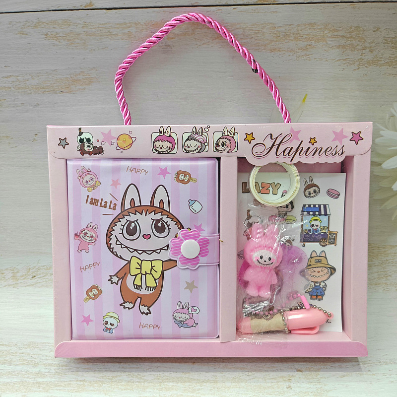 Labubu anime stationery set 44pcs a set