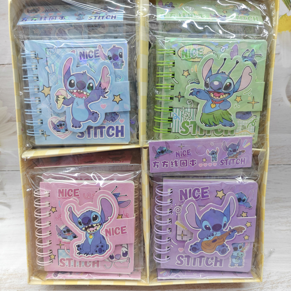 stitch anime notebook 24 pcs a set