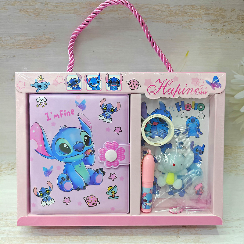 stitch anime stationery set 44pcs a set