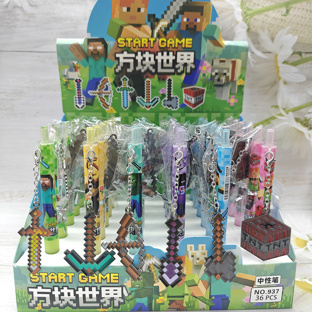 Minecraft anime neutral pen 36pcs a set