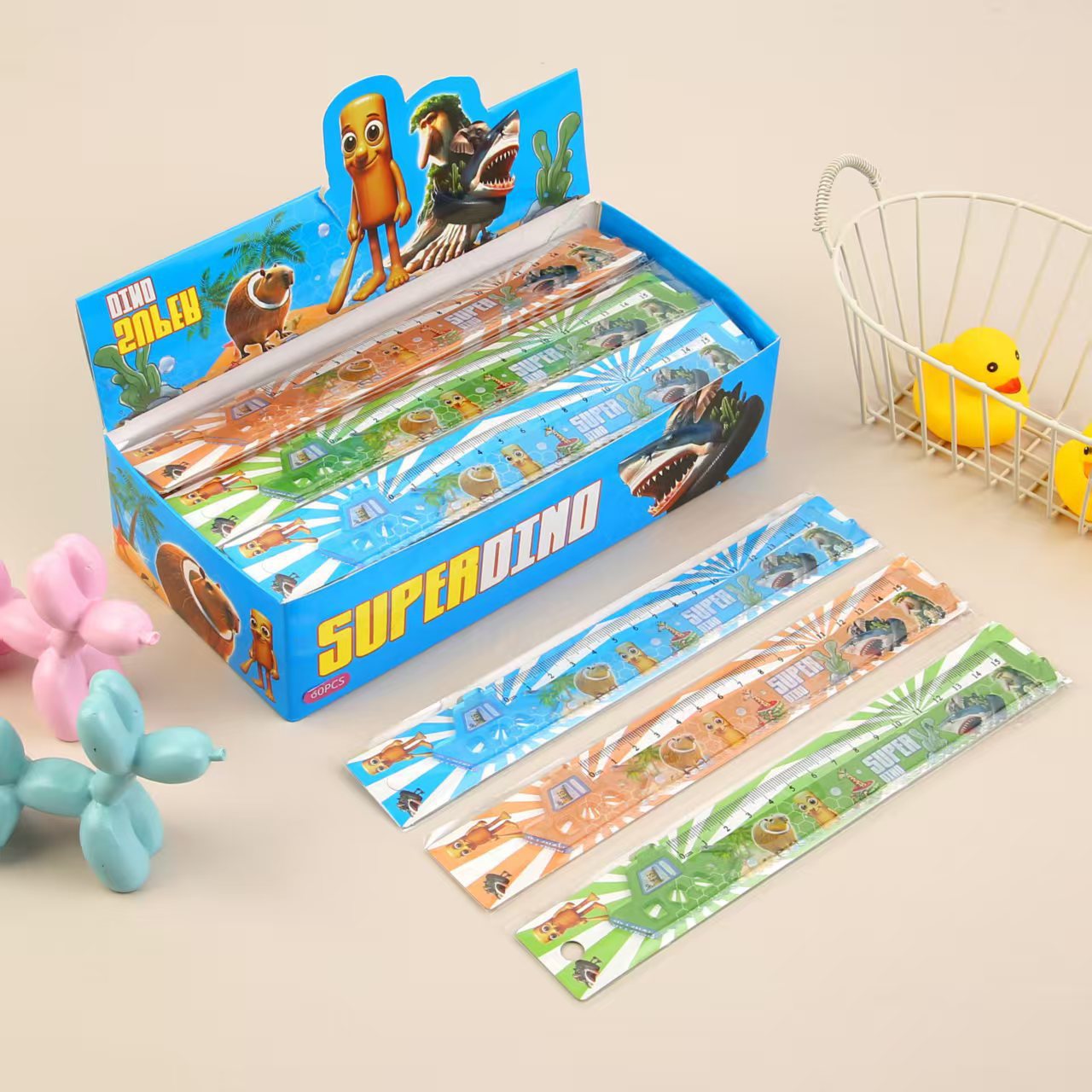 tungtungsahur anime ruler 60 pcs a set