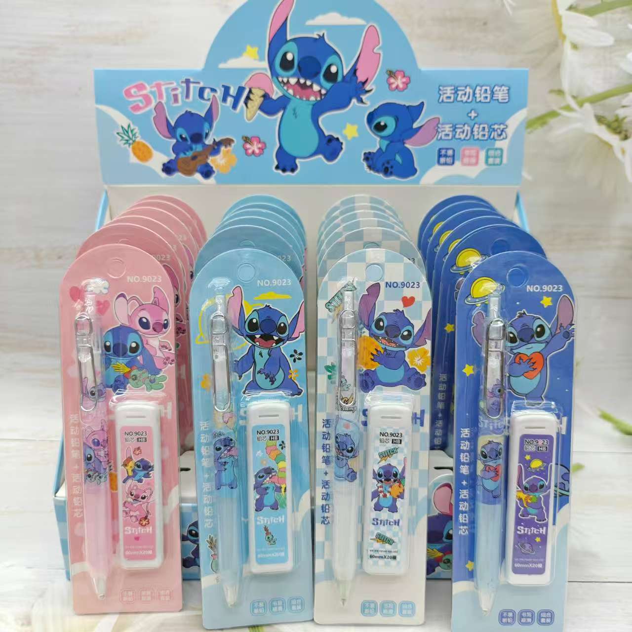 stitch anime Pencil lead set 24pcs a set