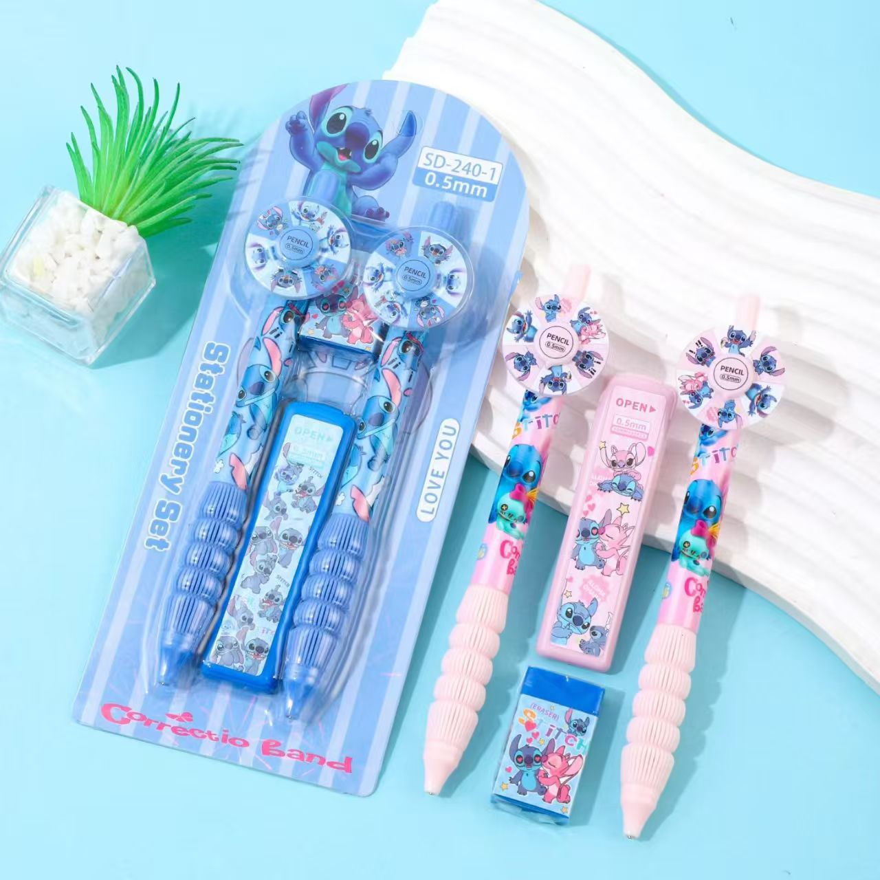 stitch anime pencil 24pcs a set