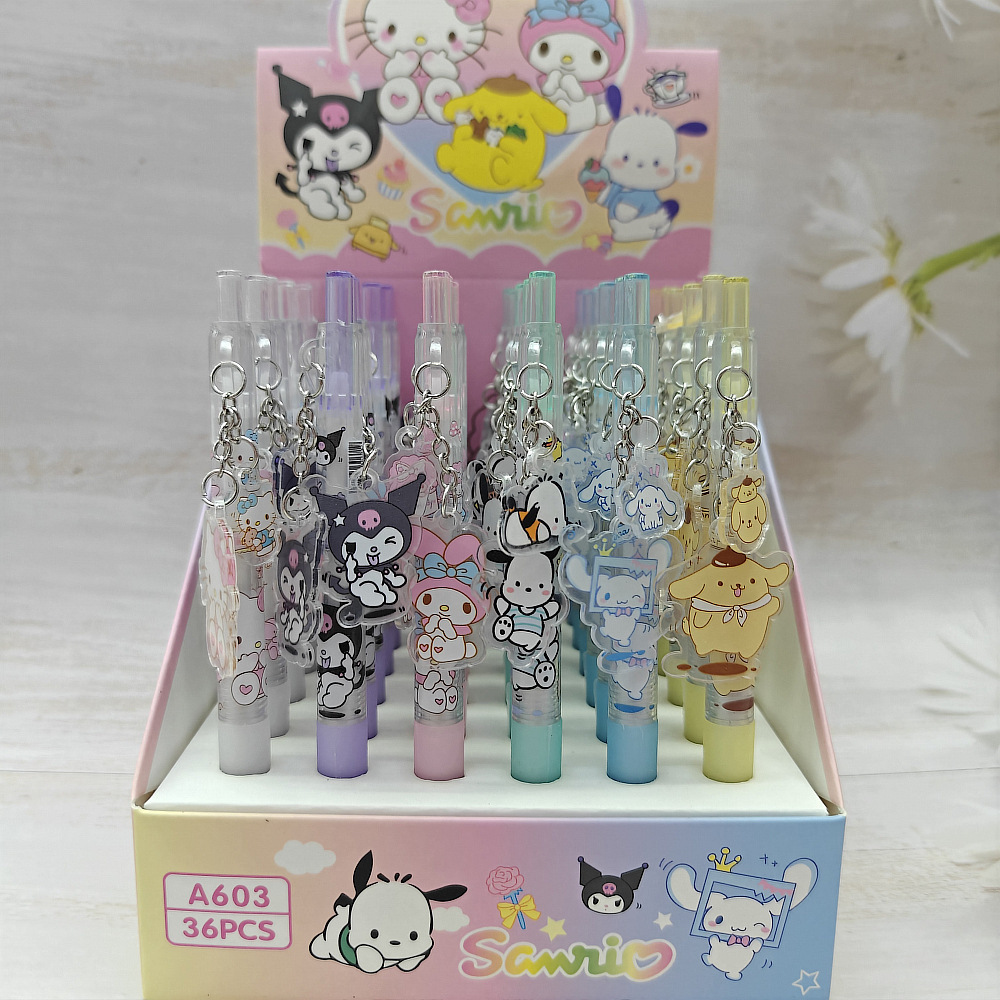 Kuromi anime neutral pen 36pcs a set