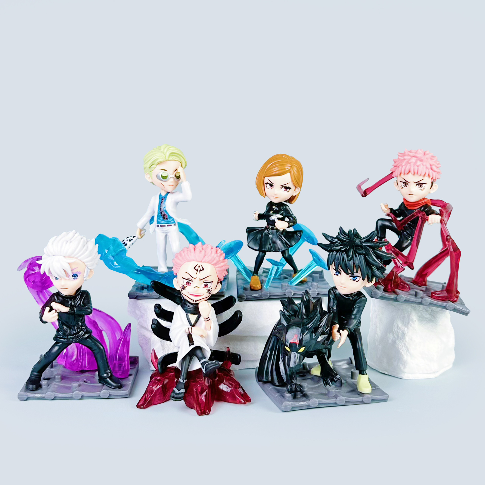Jujutsu Kaisen anime figure 10cm 6pcs a set