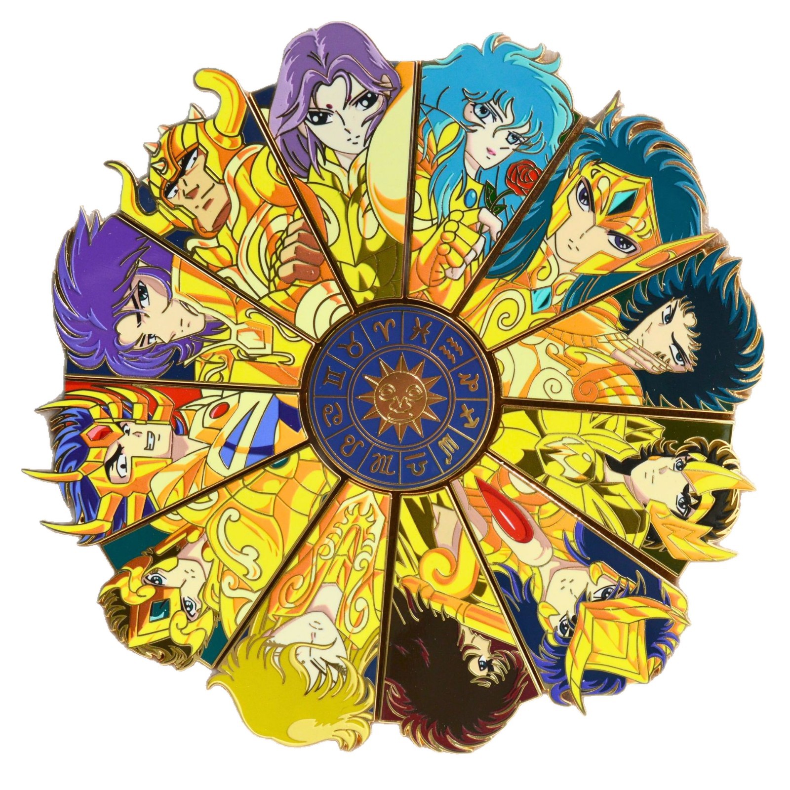 saint seiya  anime pin 13pcs a set