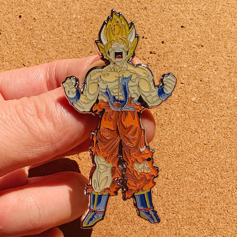 Dragon ball anime pin 2pcs a set