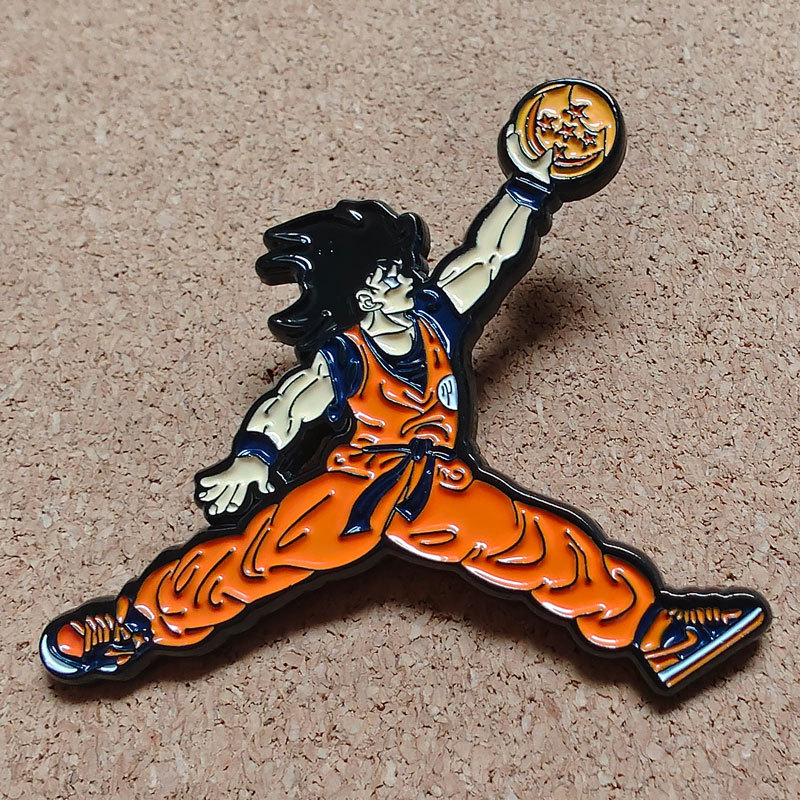 Dragon ball anime pin 2pcs a set