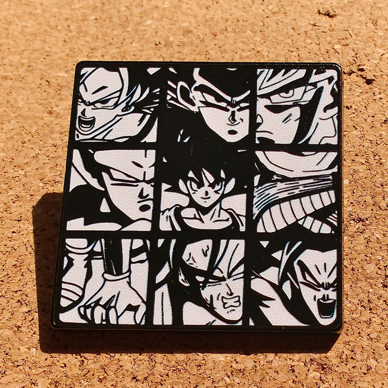 Dragon ball anime pin 2pcs a set