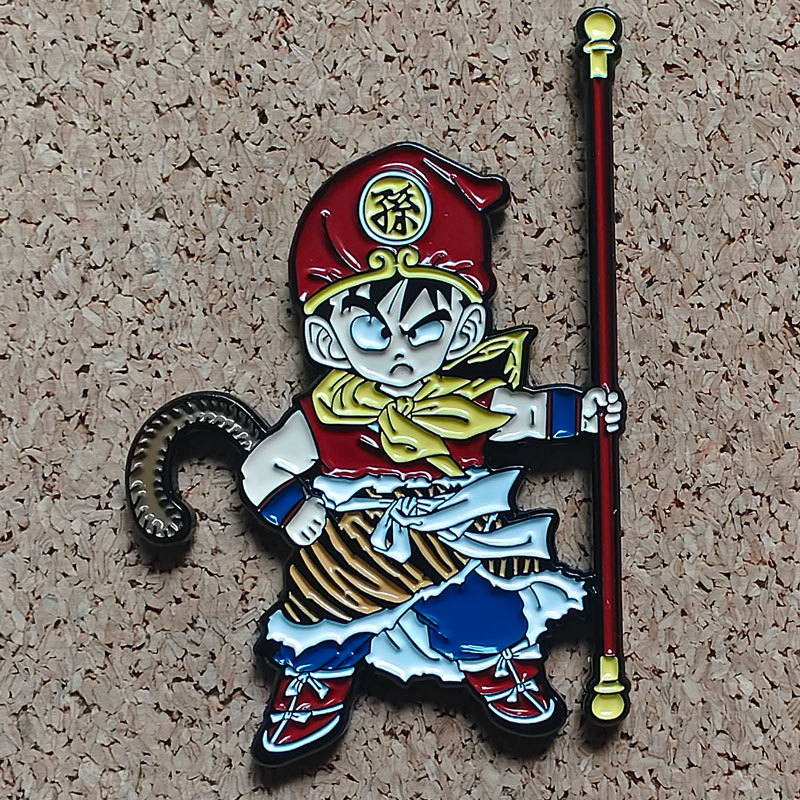 Dragon ball anime pin 2pcs a set