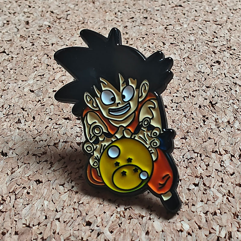 Dragon ball anime pin 2pcs a set