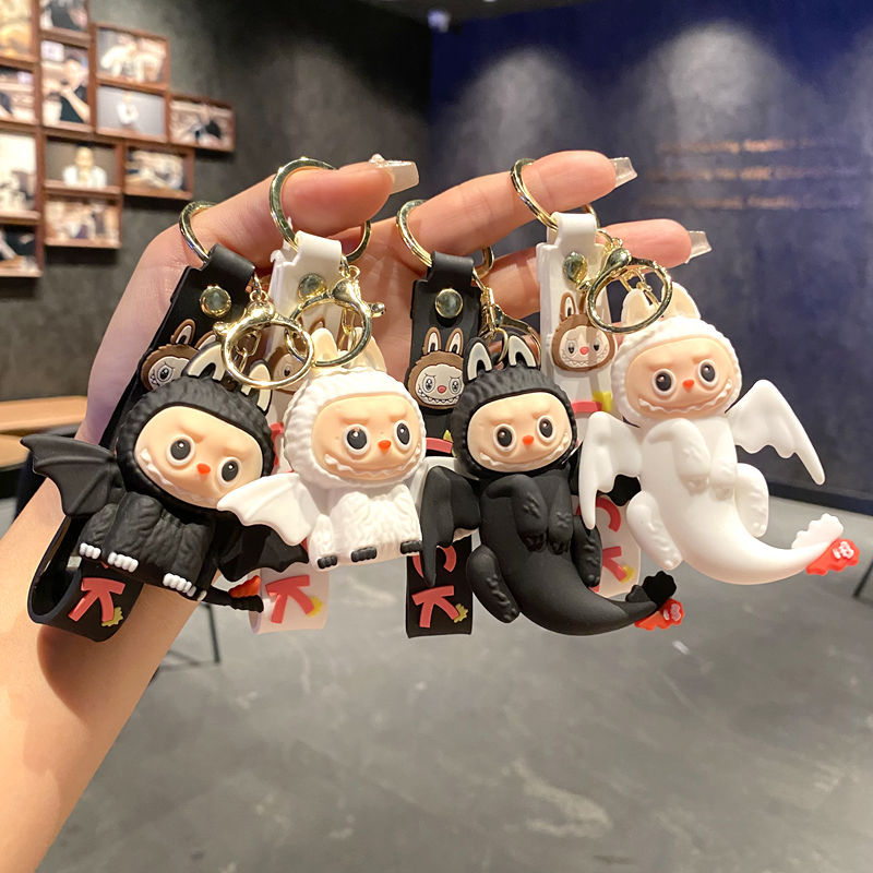 Labubu anime keychain