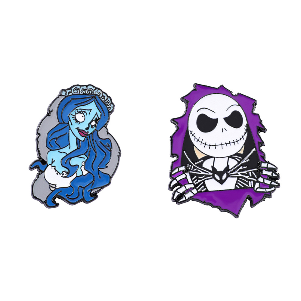 The Nightmare Before Christmas anime pin