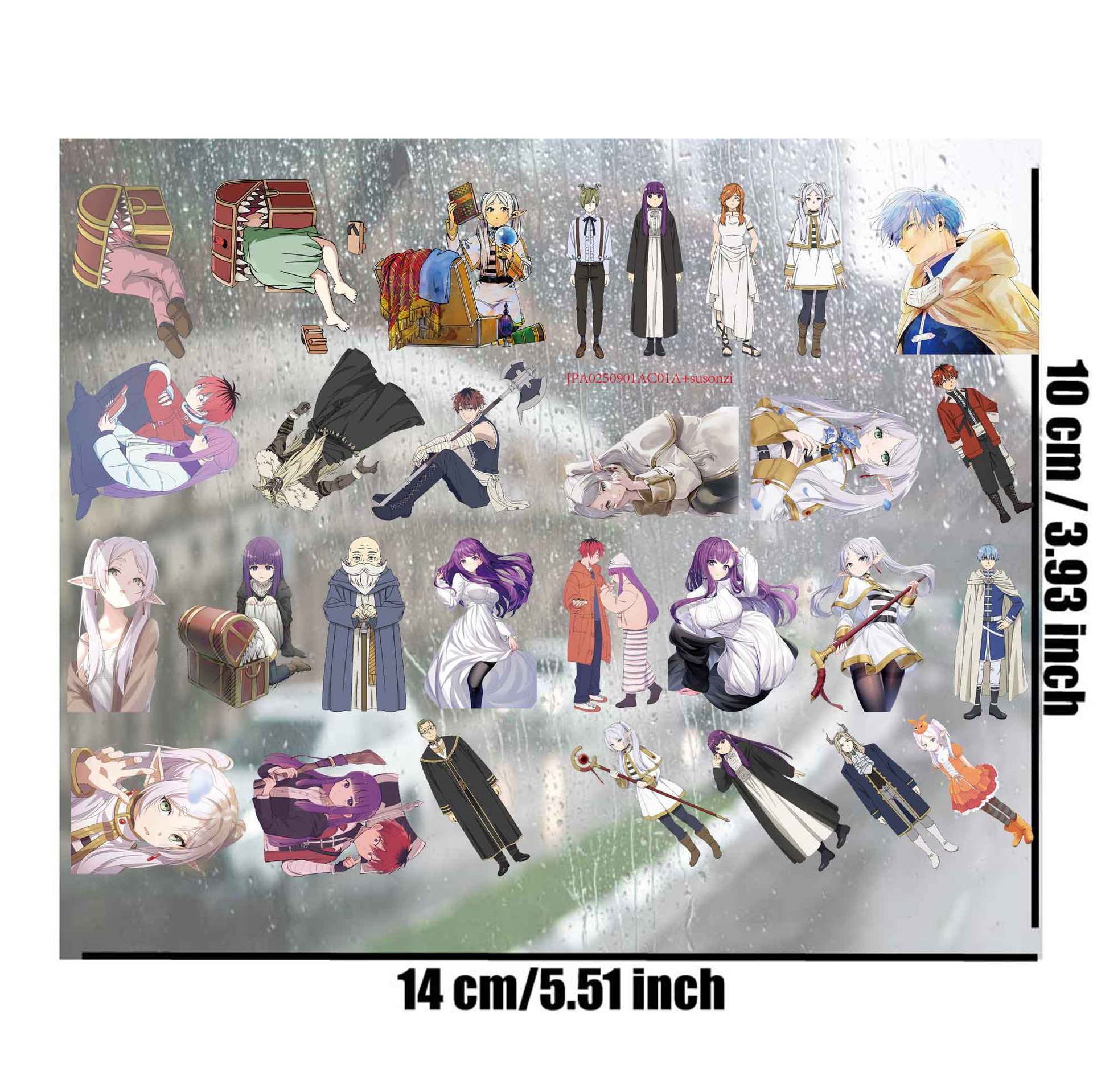 Sousou no Frieren anime 3D waterproof sticker