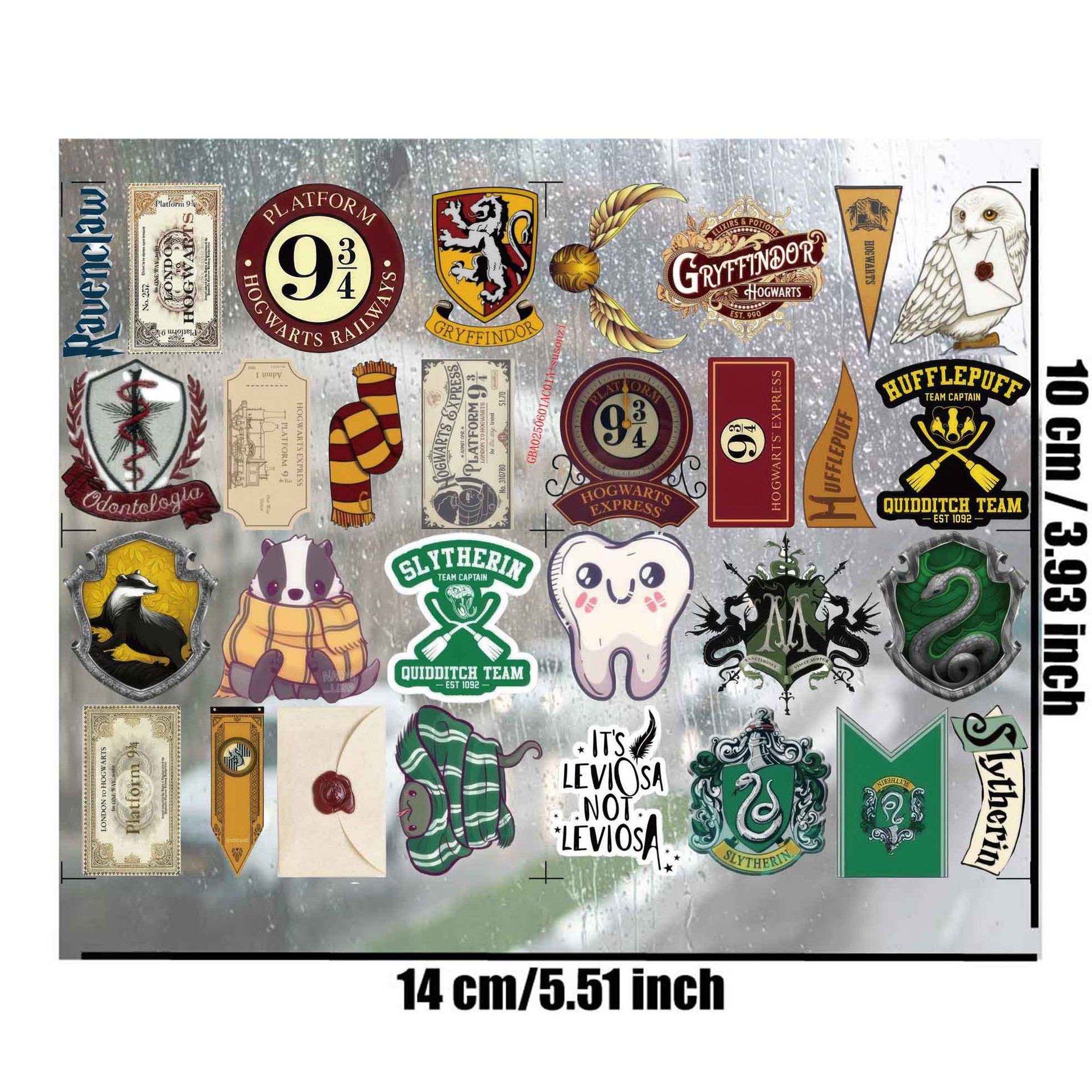 Harry Potter anime 3D waterproof sticker