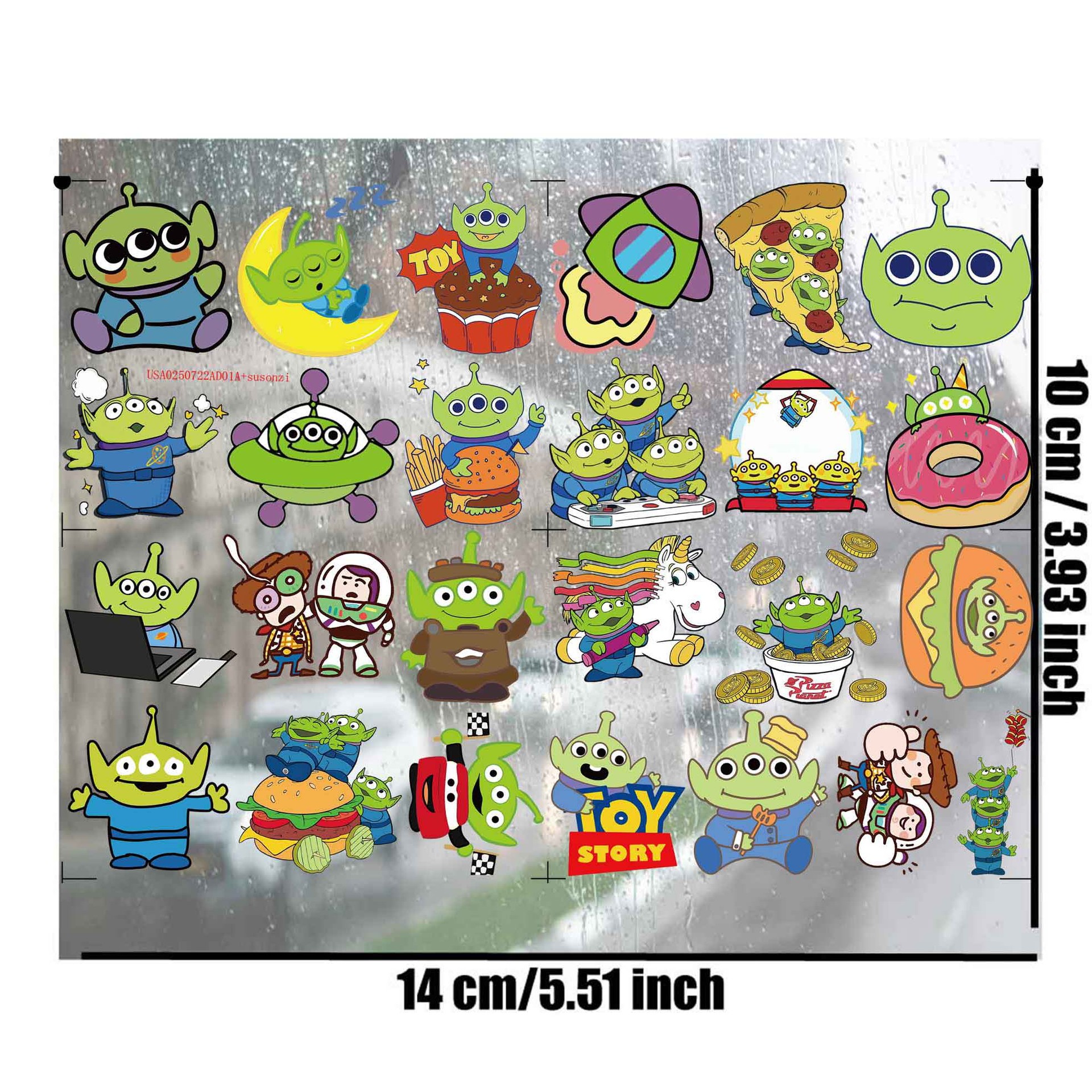 Toy Story anime 3D waterproof sticker