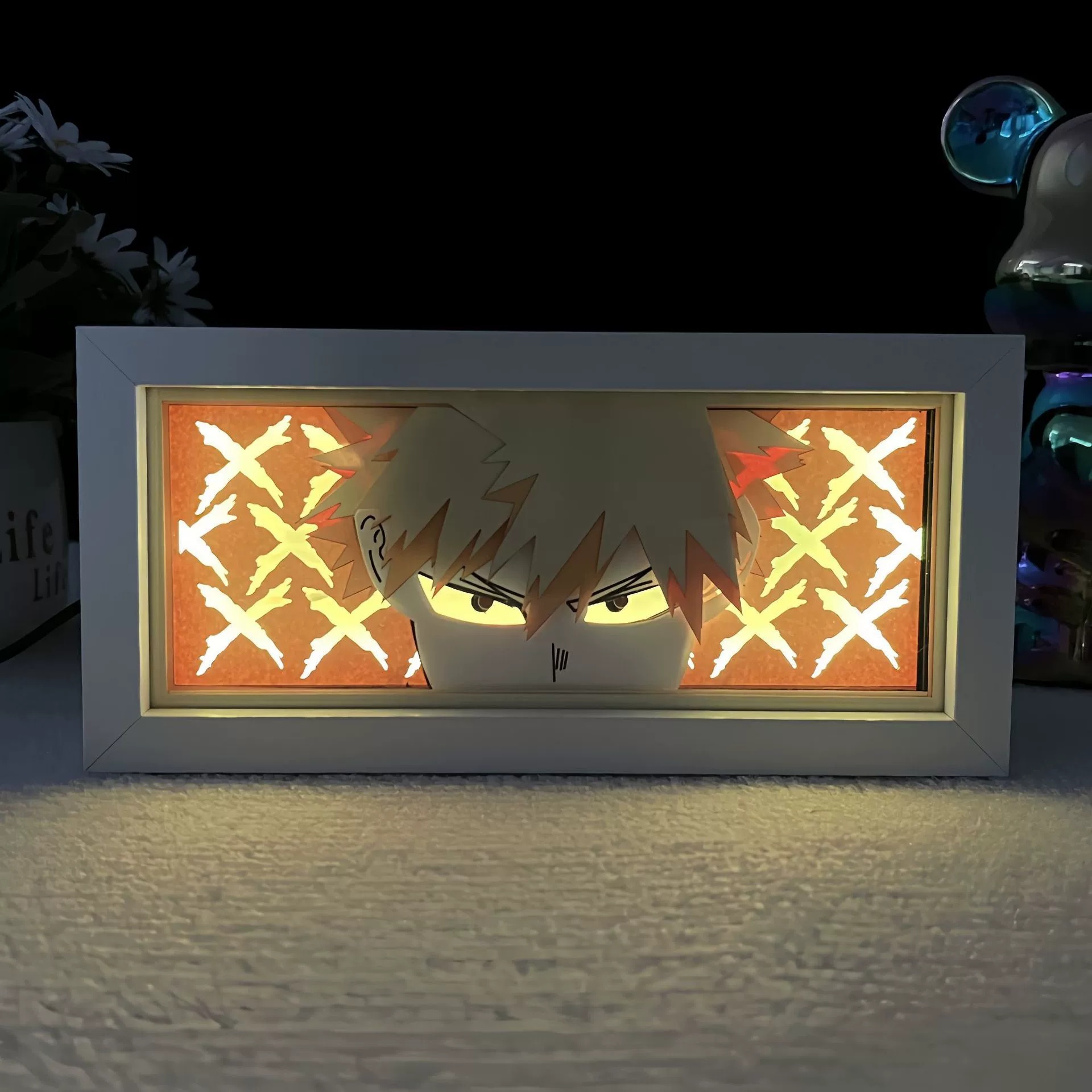 My Hero Academia anime light lamp 16 color remote control