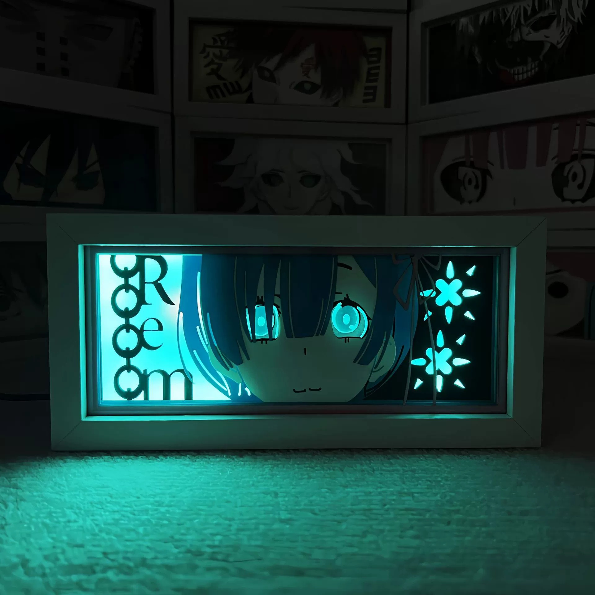 Re Zero Kara Hajimeru Isekai Seikatsu anime light lamp 16 color remote control