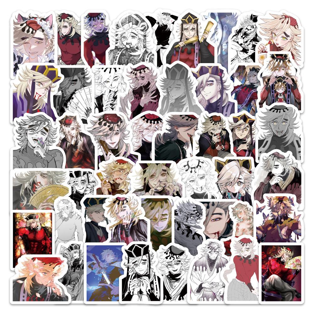 Demon slayer kimets anime waterproof stickers 100pcs a set