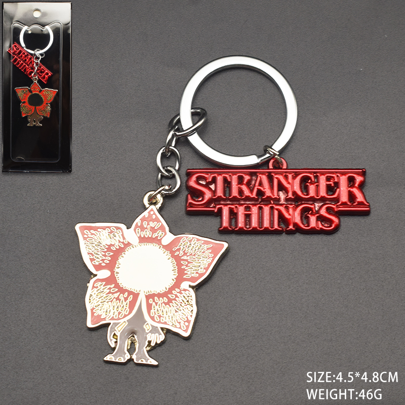 Stranger Things anime keychain
