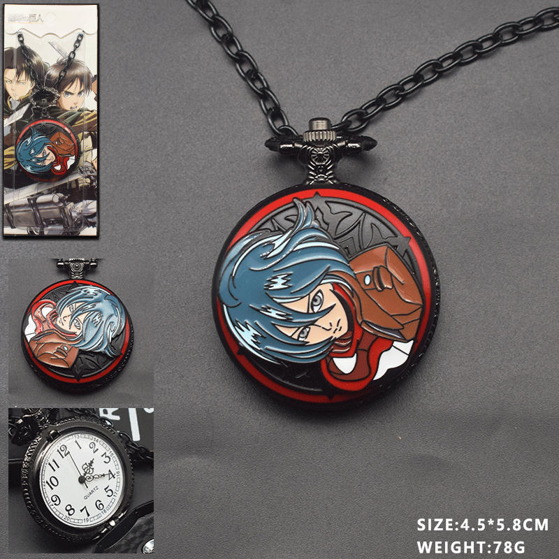 Attack on Titan anime pocket watch