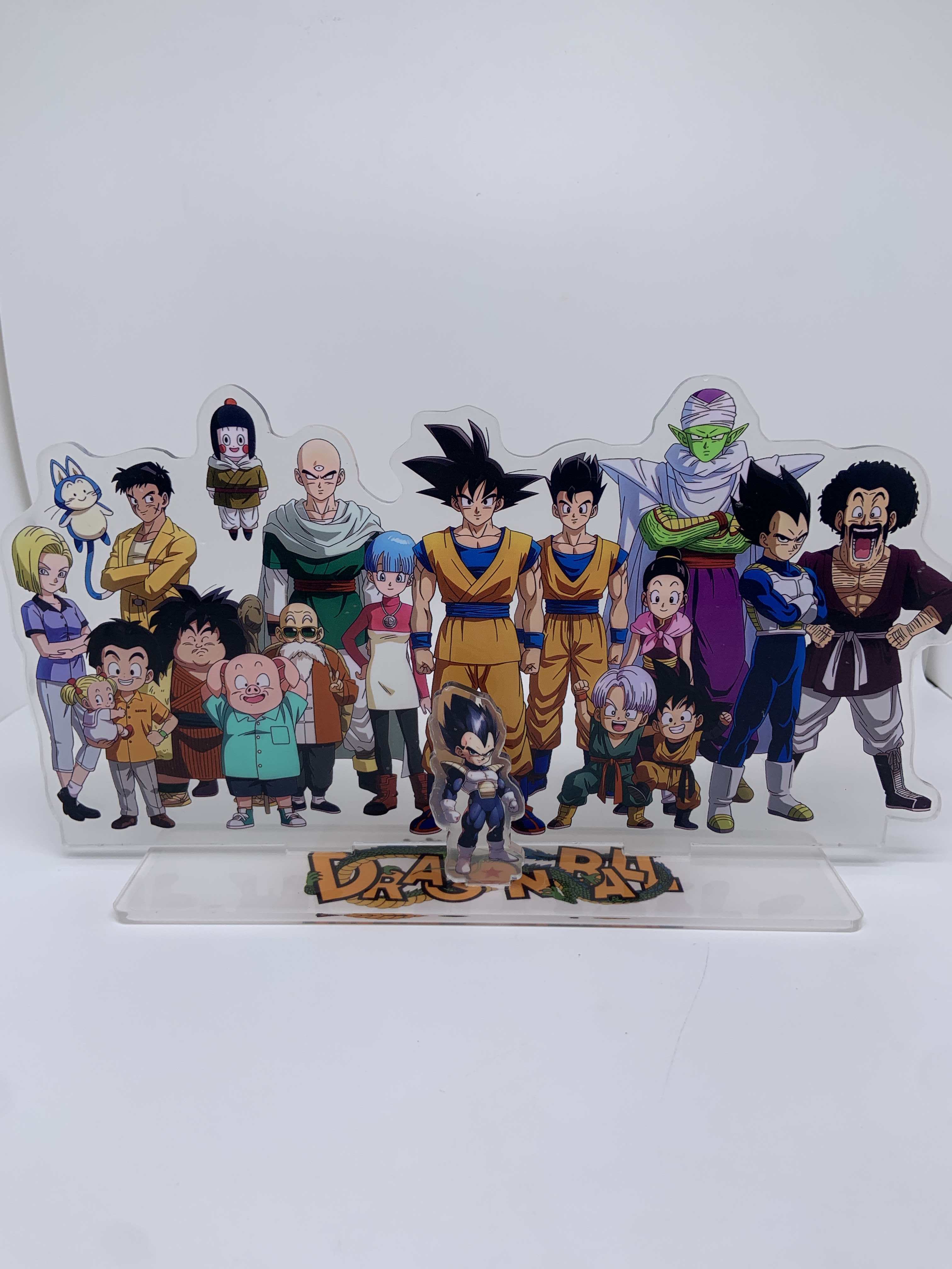 Dragon ball anime standing plate