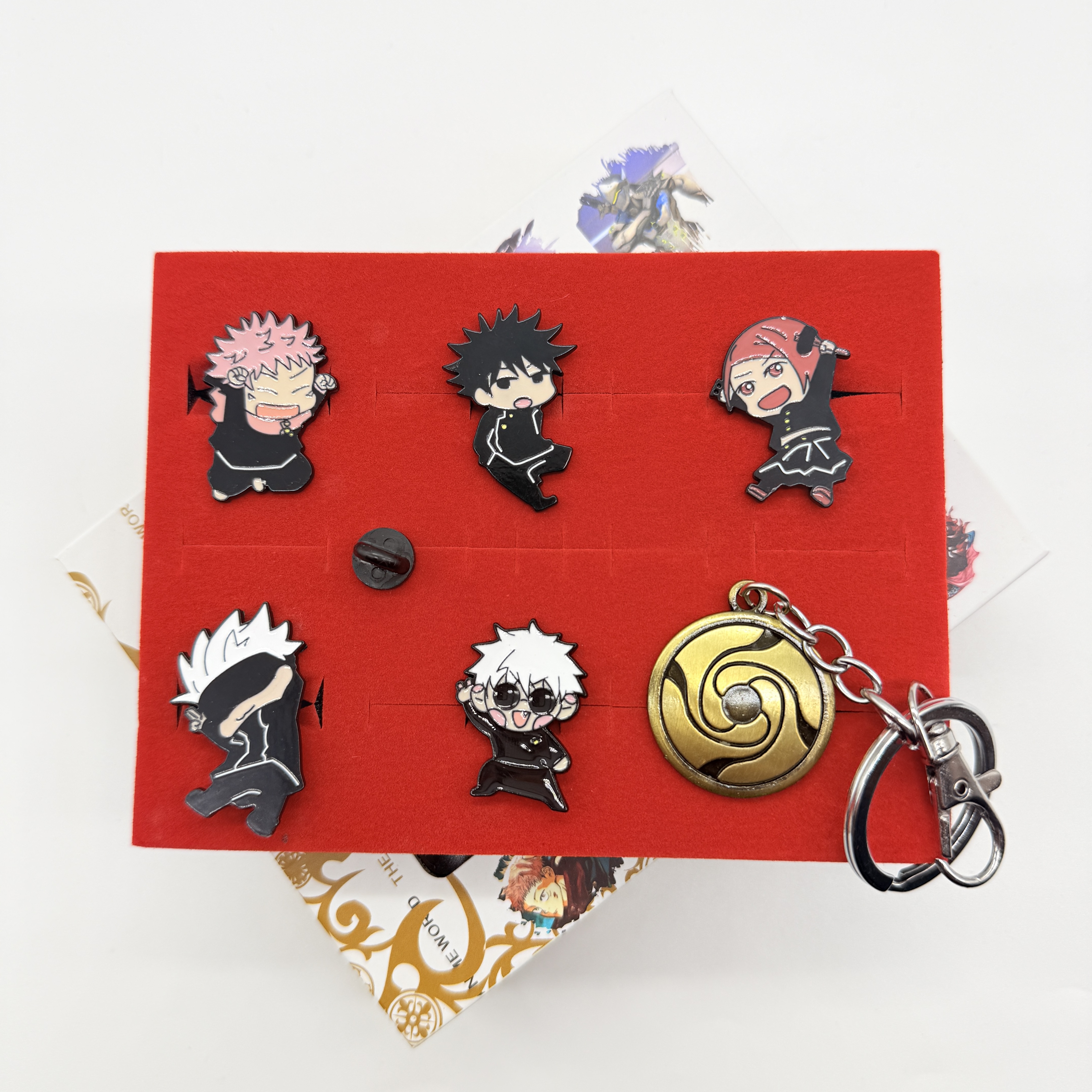 Jujutsu Kaisen anime pin set