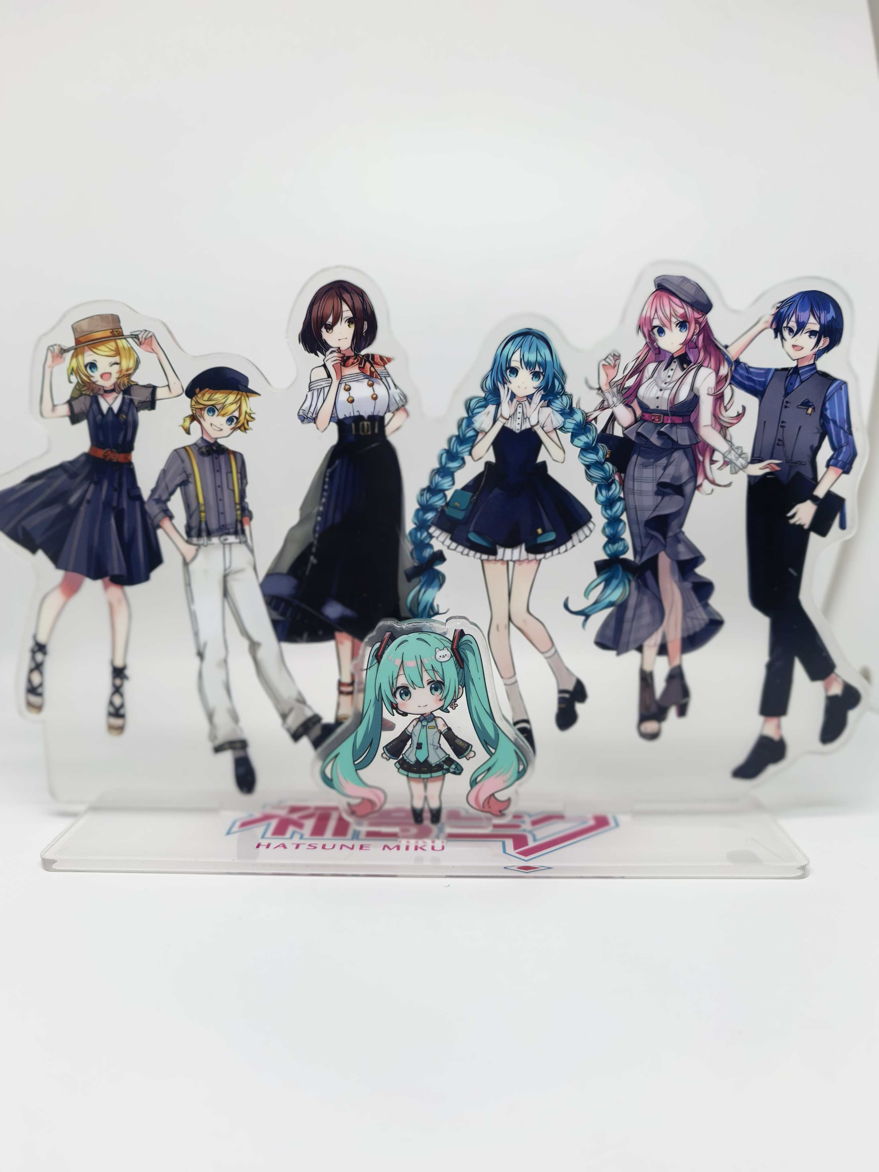 Hatsune Miku anime standing plate