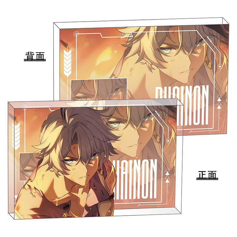 Honkai: Star Rail anime standing plate