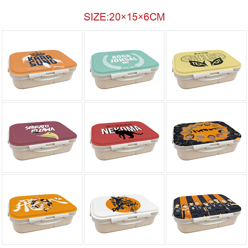 Haikyuu hunters anime lunch box