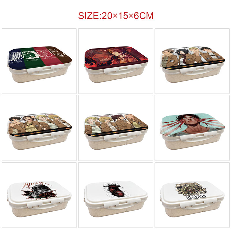 Attack on Titan anime lunch box