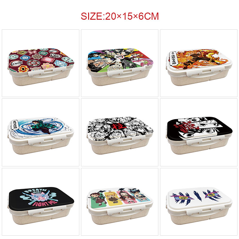 Demon slayer kimets anime lunch box