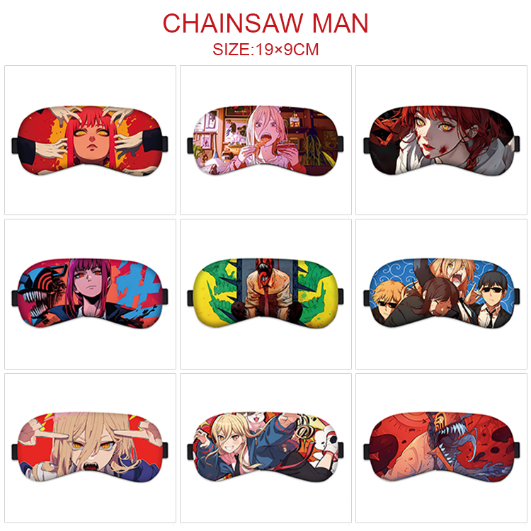 chainsaw man anime eyeshade for 5pcs