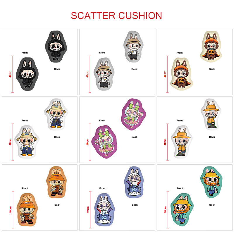 Labubu anime cushion 40cm