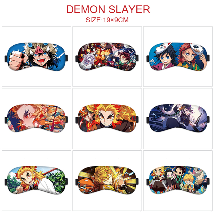 Demon slayer kimets anime eyeshade for 5pcs