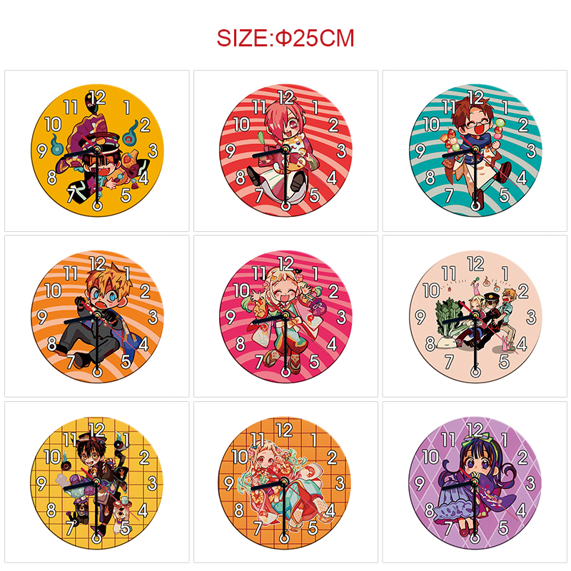 Toilet-bound hanako-kun anime wall clock