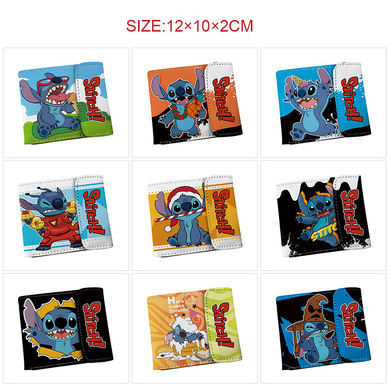 stitch anime wallet