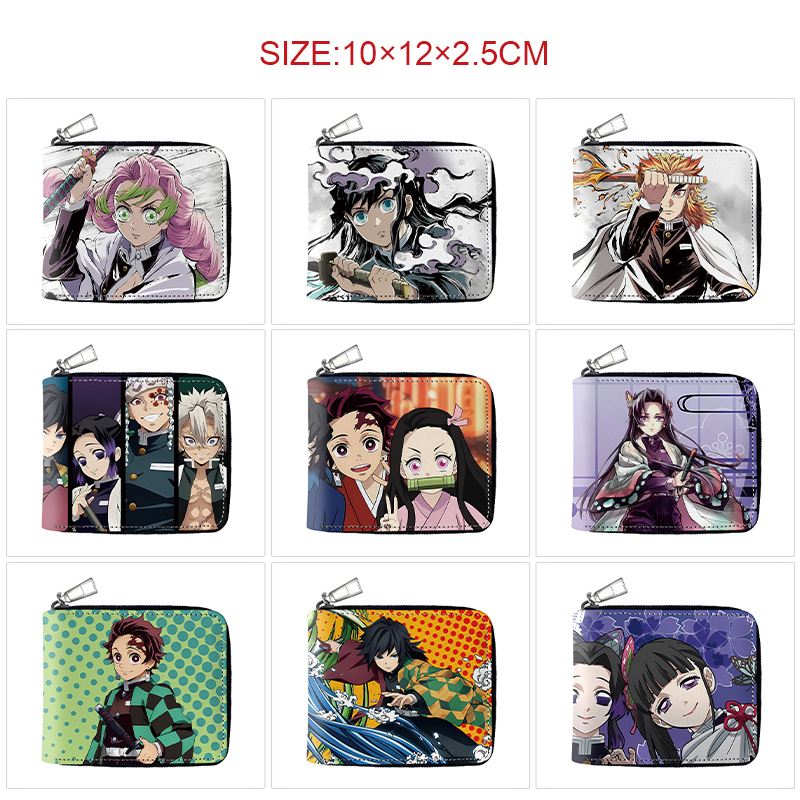 Demon slayer kimets anime wallet