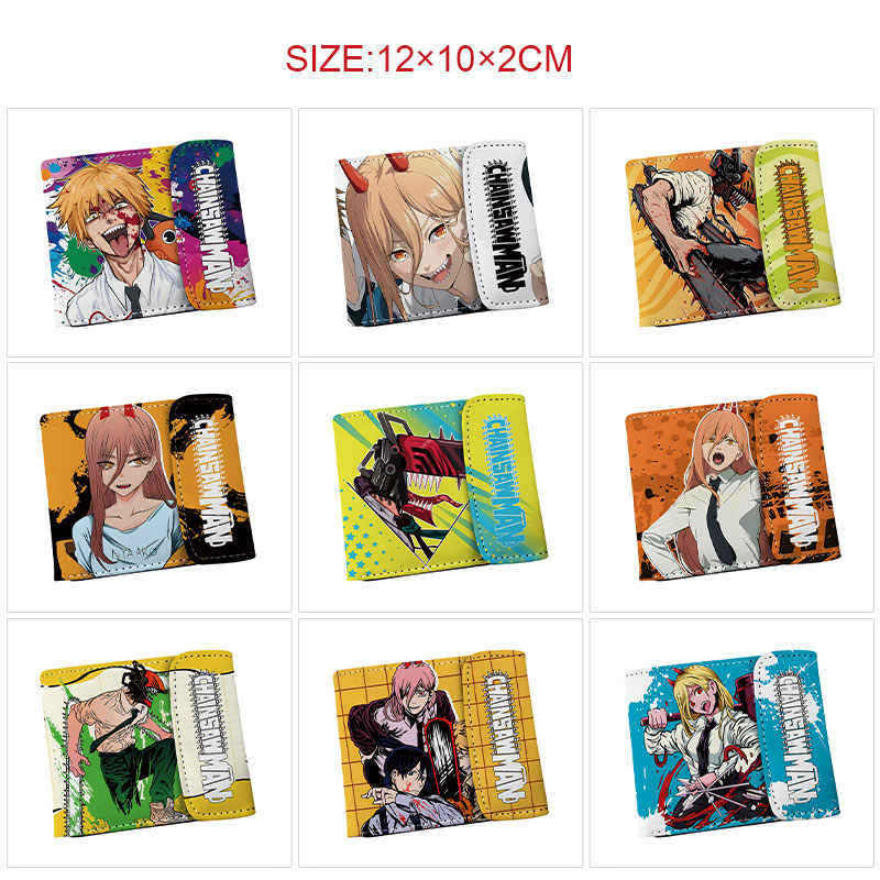 chainsaw man anime wallet