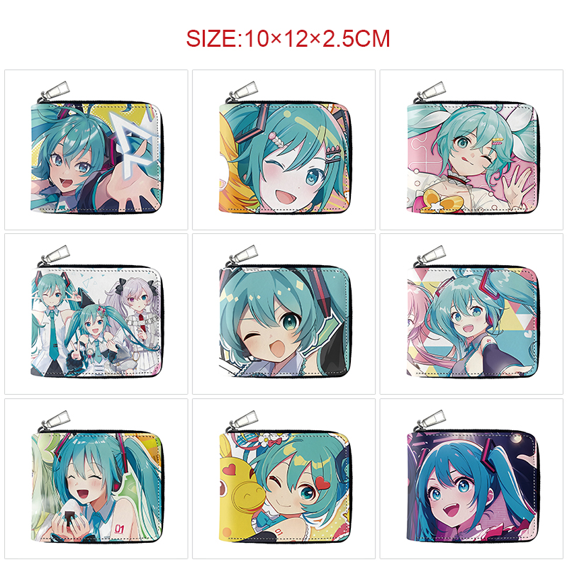 Hatsune Miku anime wallet