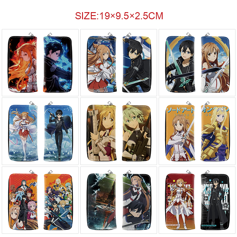 Sword art online anime wallet