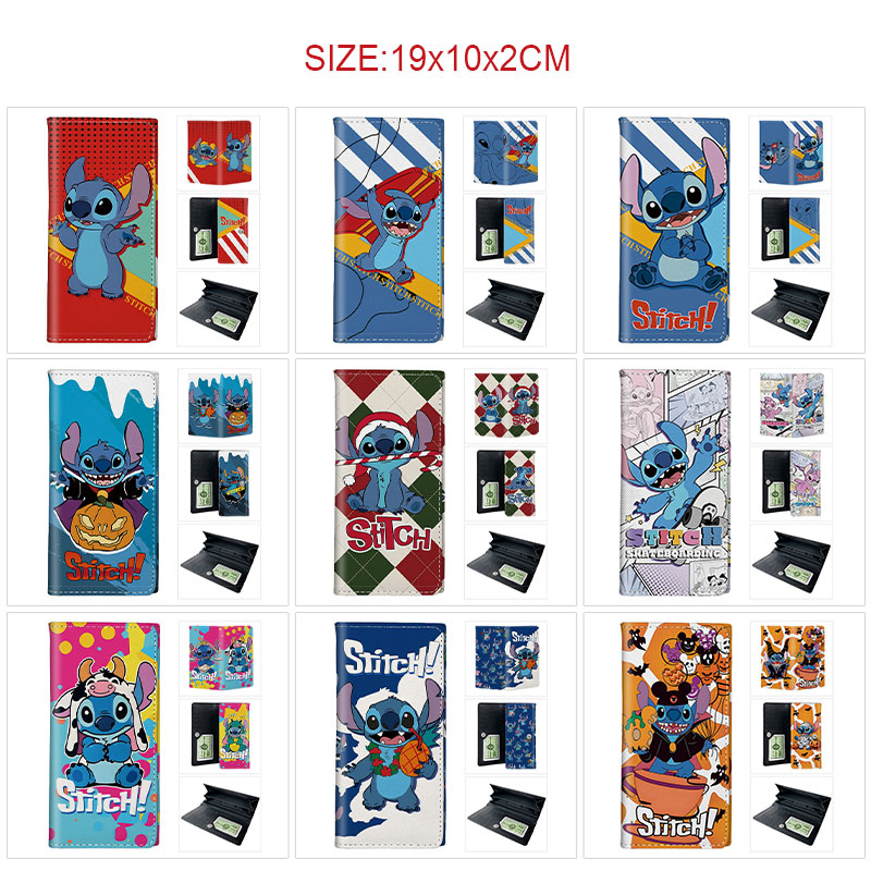 stitch anime wallet