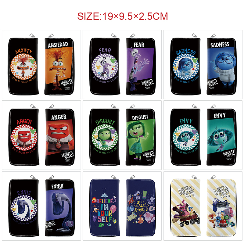 Inside out anime wallet